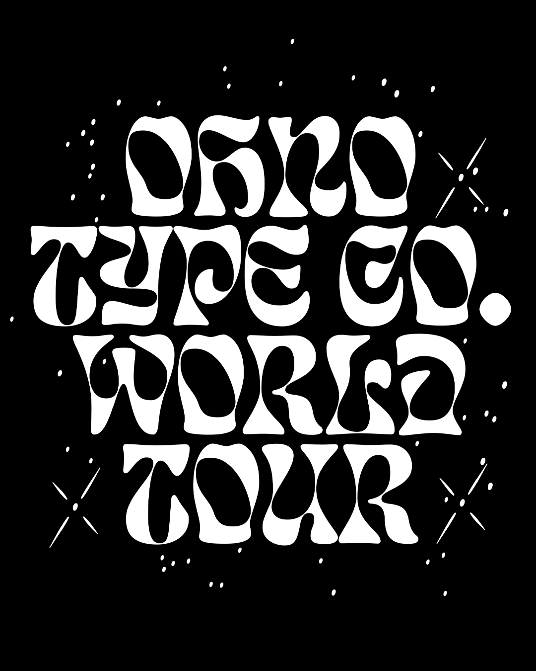 Ohno Type Co. World Tour T-shirt